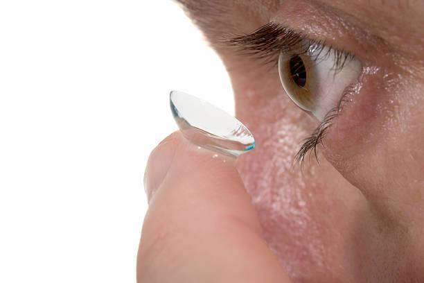 One of the cause of dry eyes using contact lens
