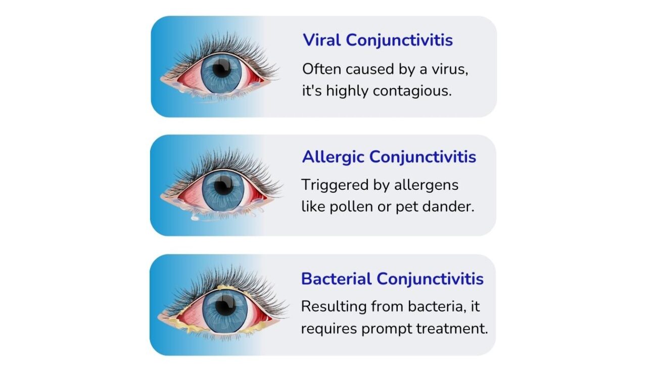 Types Of  conjunctivitis