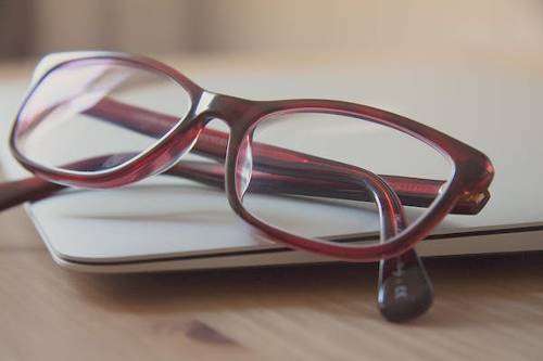 The image of spectacles