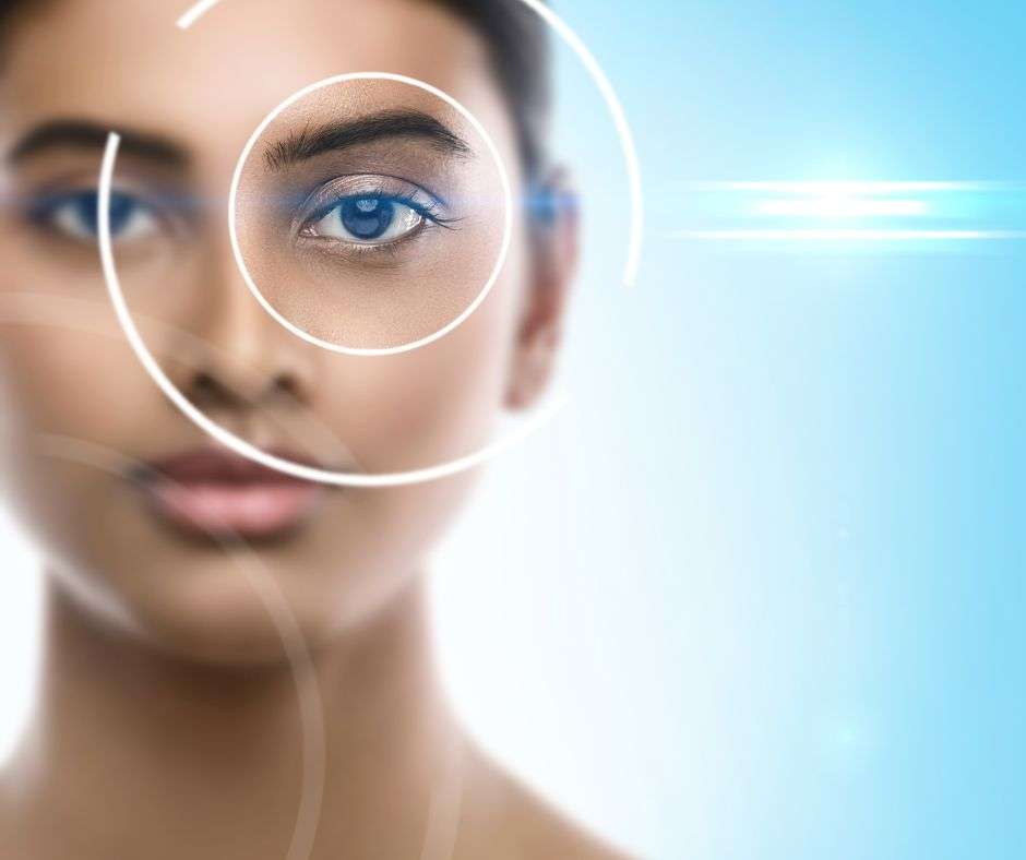laser operation for eyes