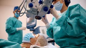 Laser cataract eye surgery