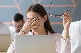Computer vision Eye Strain