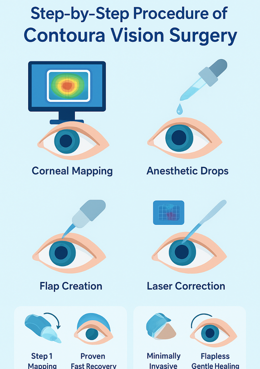 Procedure of Contoura Vision Surgery