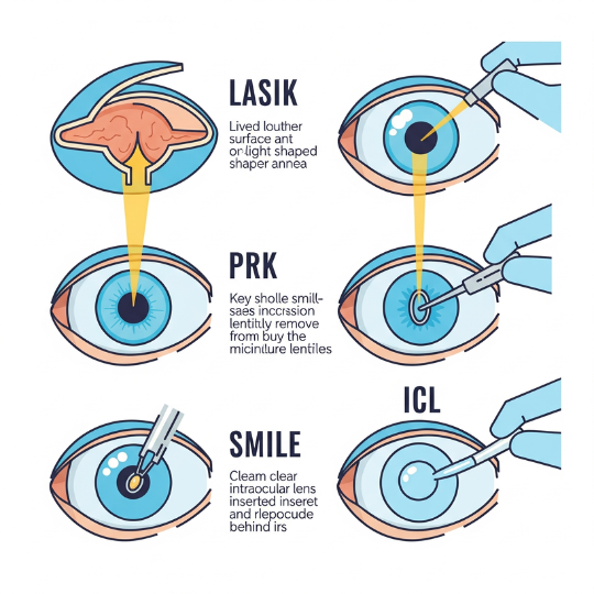 LASIK vs. Other Vision Correction Procedures