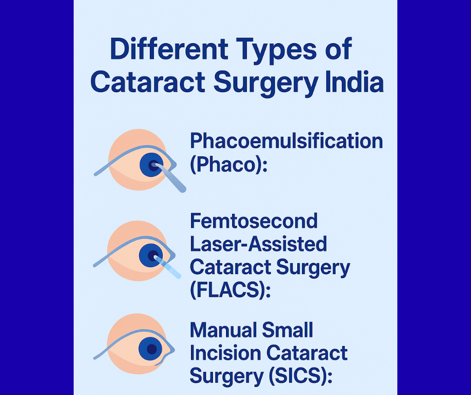 Different Types of Cataract Surgery