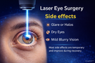Laser eye surgery side effects